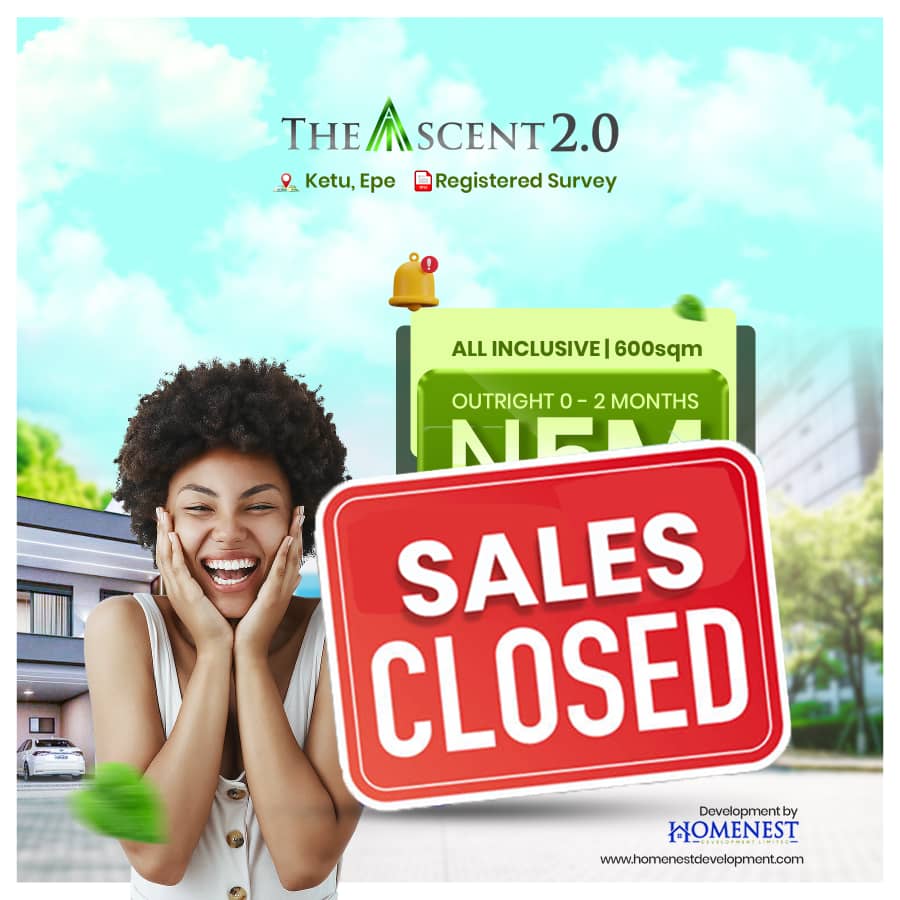 The ascent 2.0 sales closed